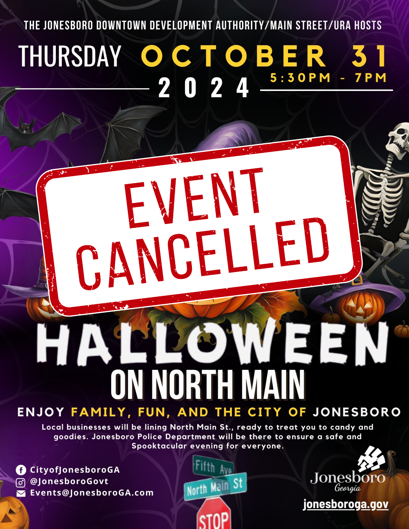 🎃 Halloween on North Main 🎃 Event Cancelled